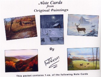 Bird Note Cards, Set Two